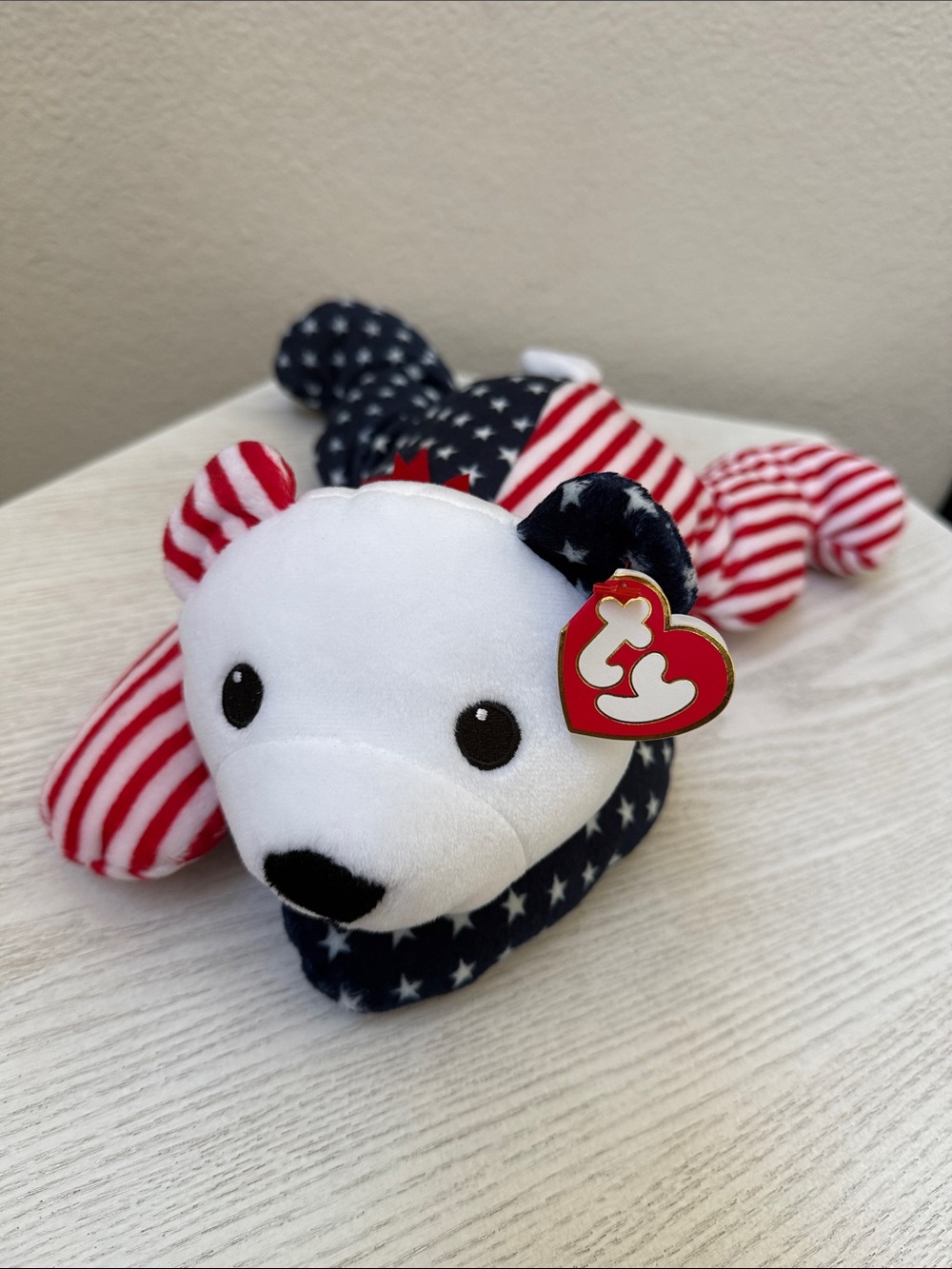 1999 Ty Pillow Pals Sparkler the Bear